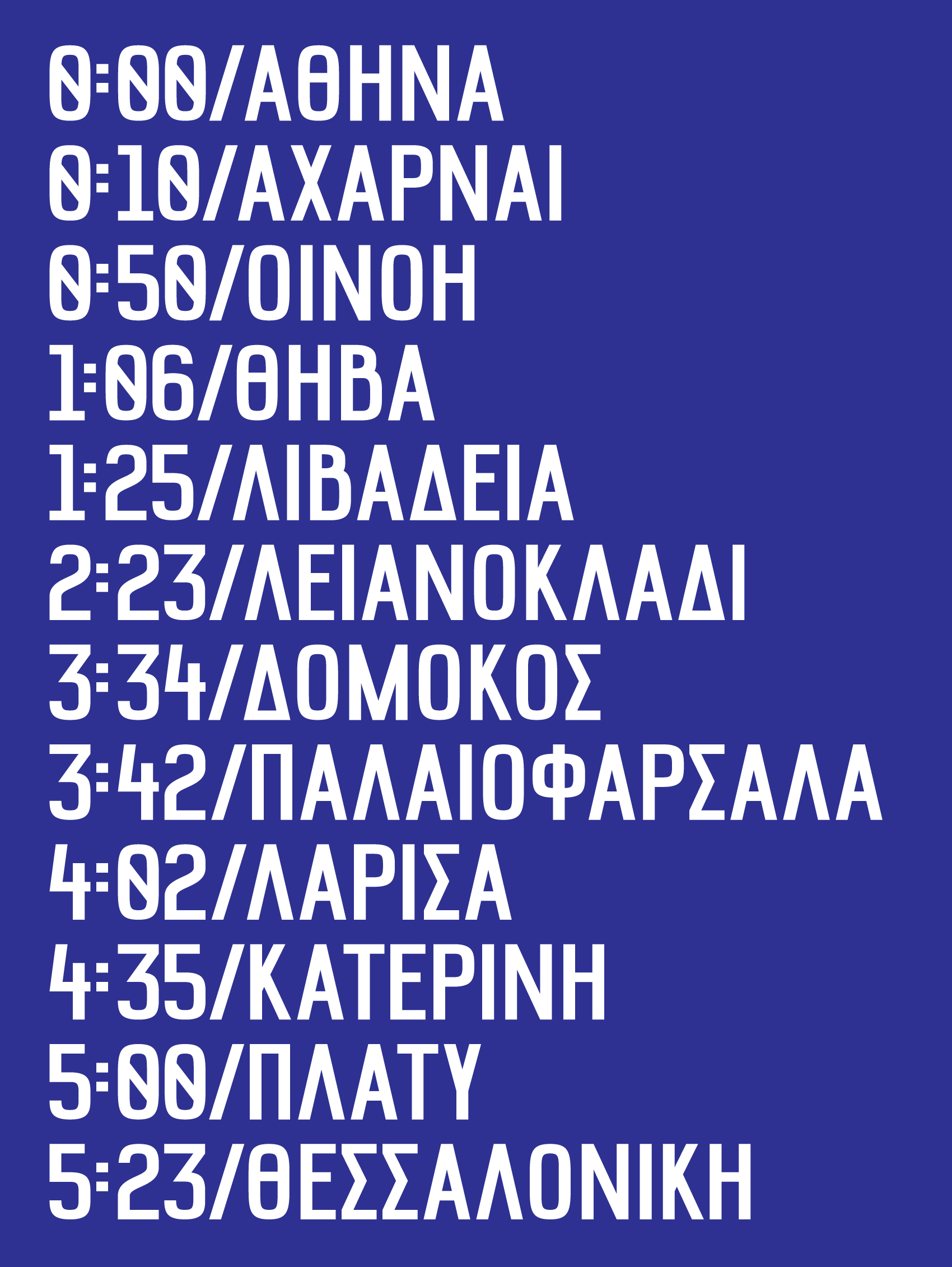 Platform Grotesk | Typical Organization for Standards & Order